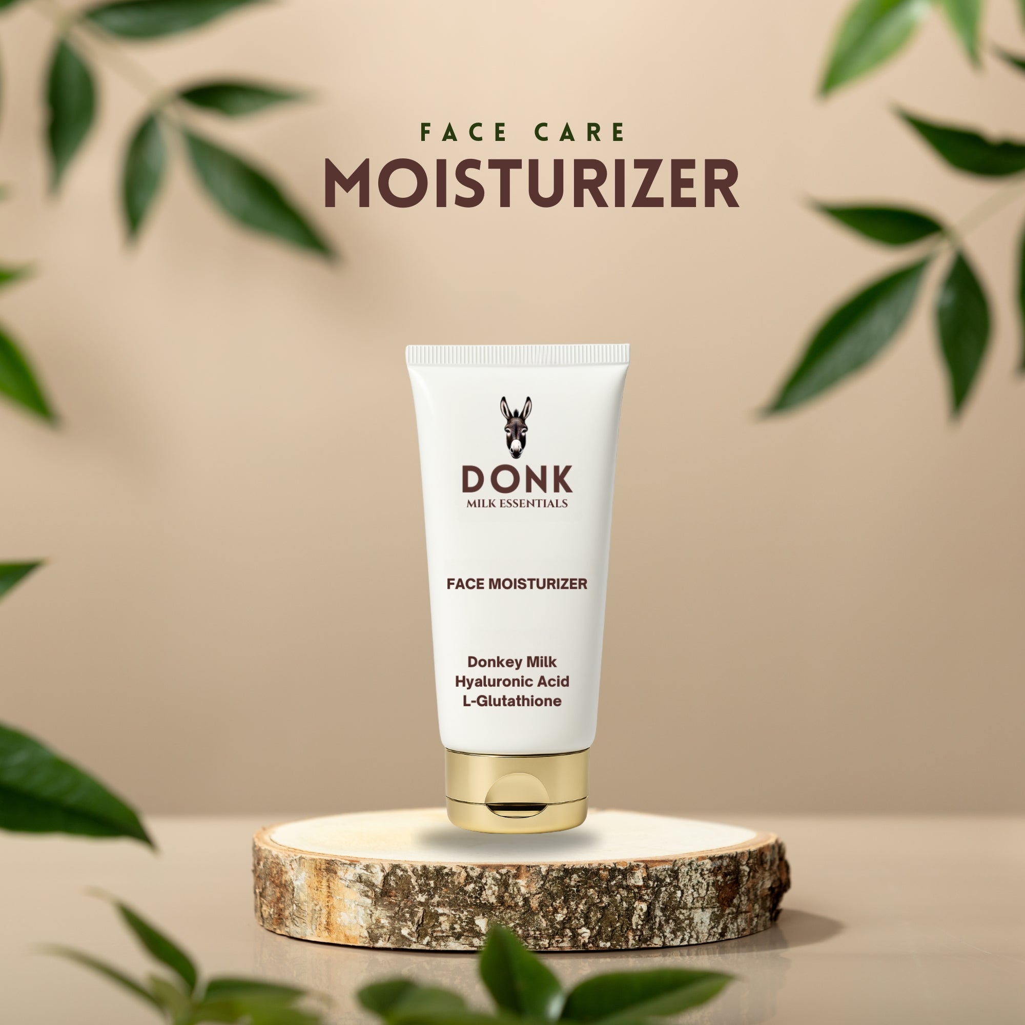 Donkey Milk Face Moisturizer-L-Glutathione & Hyaluronic Acid