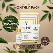 Donk Face Care Monthly Pack – 30 Days of Hydration & Glow